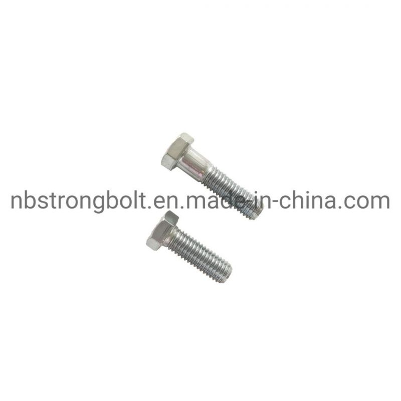 Grade 8 Customized Half Thread ANSI/ASME B18.2.1 Hex Cap Screw