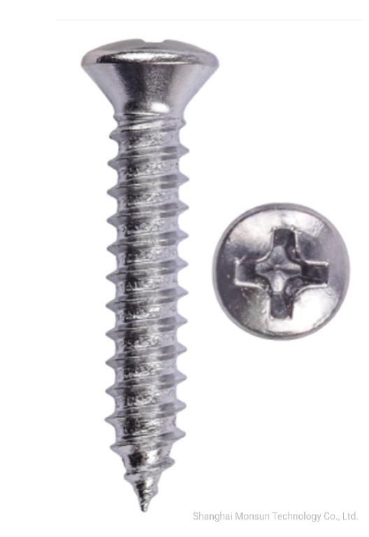 Raised Countersunk Head C1022 #2pH Self Tapping Screws
