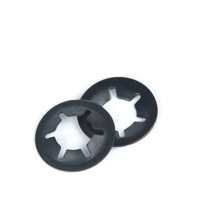 Spring Steel Push on to The Shaft Internal Tooth Spring Washer Quick Lock Fixing Washer Starlock Washer