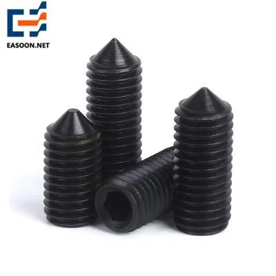 M2 M3 M4 M5 M6 Stainless Steel Green Tip Set Screw Cone Point Grub Screw 304 316 Stainless Steel