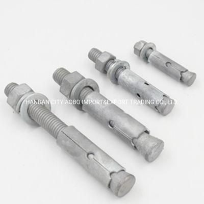 10X100mm Eye Bolt Flange Nut Sleeve Anchor China Produce
