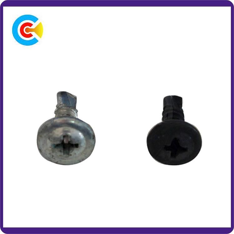 Carbon Carbon Galvanized Cross Pan Head Self-Drilling Screw for Building