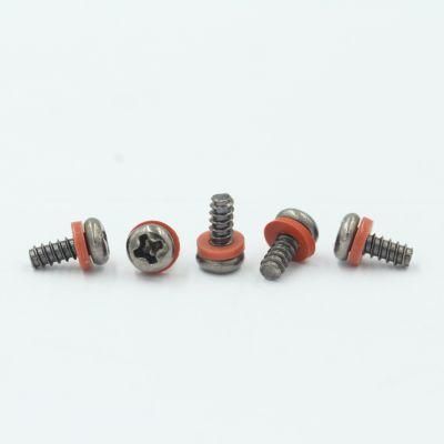 Customized Stainless Steel Pan Head Self Tapping Sealing Screw