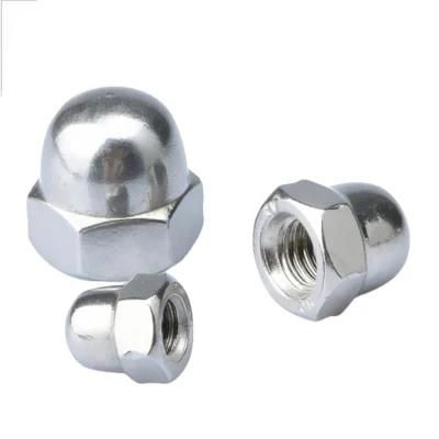 DIN1587 Carbon Steel Stainless Galvanized Zinc Plated Hex Acorn Nut