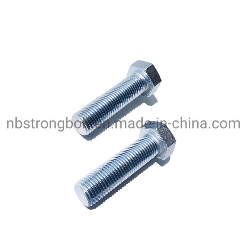 DIN931 Hex Bolt Cl. 8.8 with Zinc