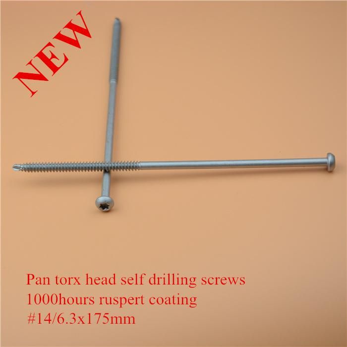 180mm Self Drilling Screw/ Pan Head Torx Screw /Tek Screw Buildex Screw