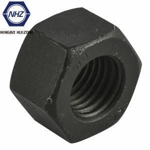 Black Heavy Hex Nuts ASTM A563 Dh