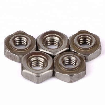 Factory Price Manufacturer Customized Durable and High Quality Q371 Square Welded Nut Hex Spot Welding Nut DIN929 Pine Nut Price