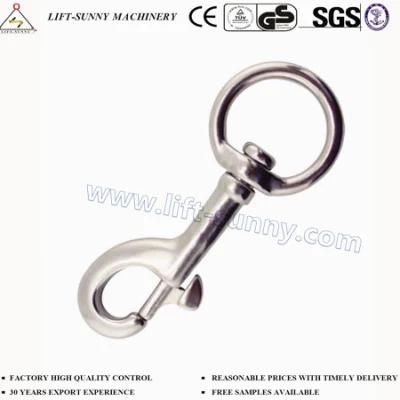 304/316 Stainless Steel Circular Single Round Head Snap Hook