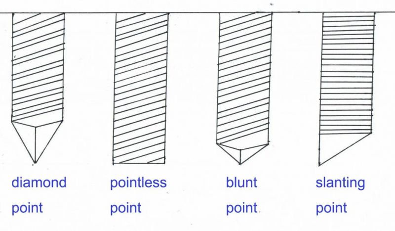 Chisel Point Coil Nail for Packaging Making