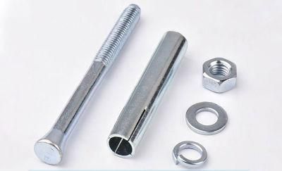 Anchor Bolt Nut Expansion Bolt Wedge Bolt Zinc Plated Hex Expansion Bolt