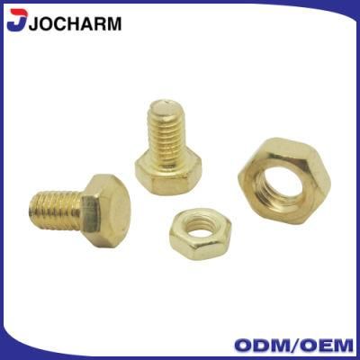 Sems Brass Copper Silicon Bronze Hex Head with Nut and Washer
