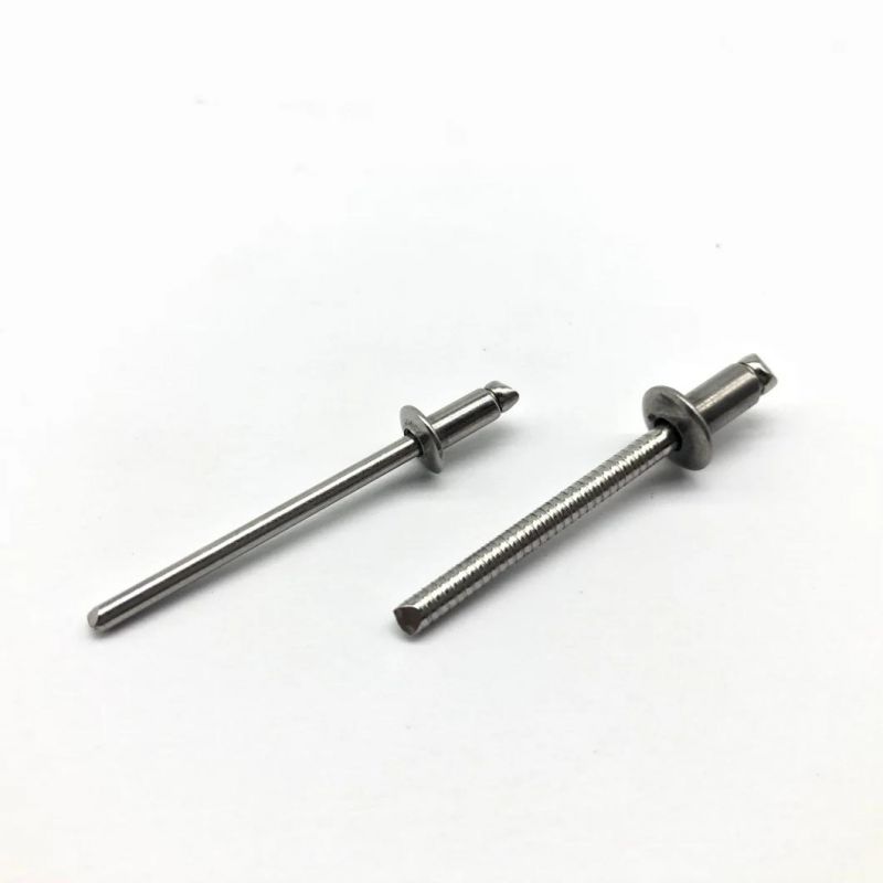 Open End Metal Mandrel Aluminium Blind Rivets