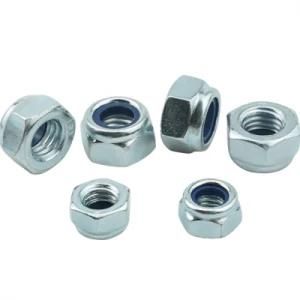 DIN985 Hexagon Locking Nuts with Non-Metallic Inserts