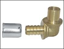 Plain Brass Press Fittings of Conical Thread
