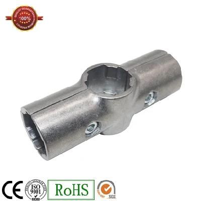 Od 28mm Joint Aluminium Pipe Joint Aluminum Connector for Industrial Rack