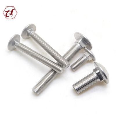 Common Bolt DIN603 A4-70 Stainless Steel Carriage Coach Bolt