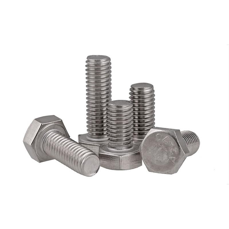 Stainless Steel 304 DIN933 Hex Head Bolts