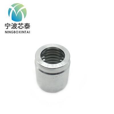 03310 Stainless Steel Fitting Hydraulic Hose Ferrule for Hydraulic Hose 1/4 Ferrule 00TF0 Hydraulic Hose Fittings 4sh Carbon Steel Ferrule