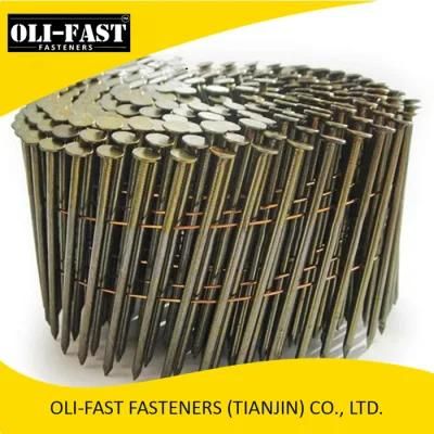 15 Degree Wire Collated Coil Nail 2-3/16&quot; X. 090&quot;, Frame Nail, Pallet Nail