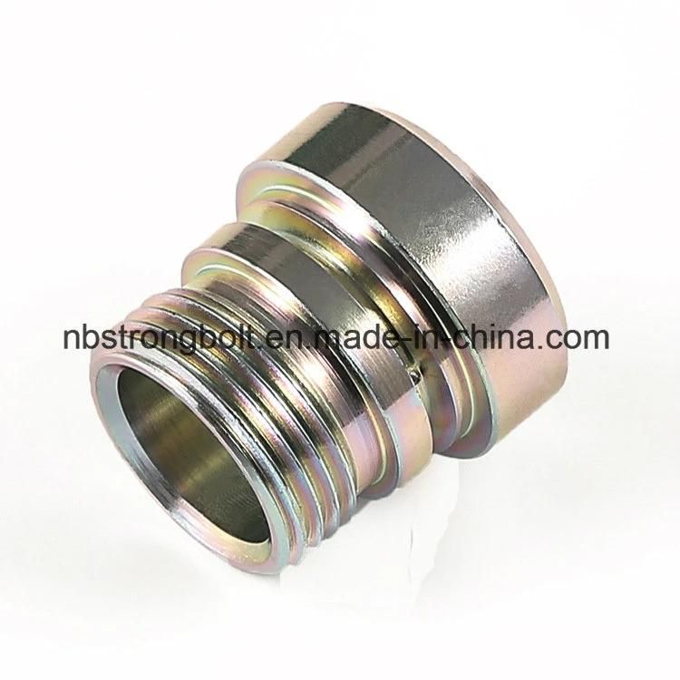 CNC Stainless Steel Parts Customized Factory Non-Standard Stainless Steel Screw and Nut to Figure Custom Zinc Plated