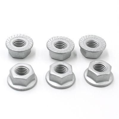 M4 M5 M6 DIN6923 Stainless Steel Hexagon Flange Nuts