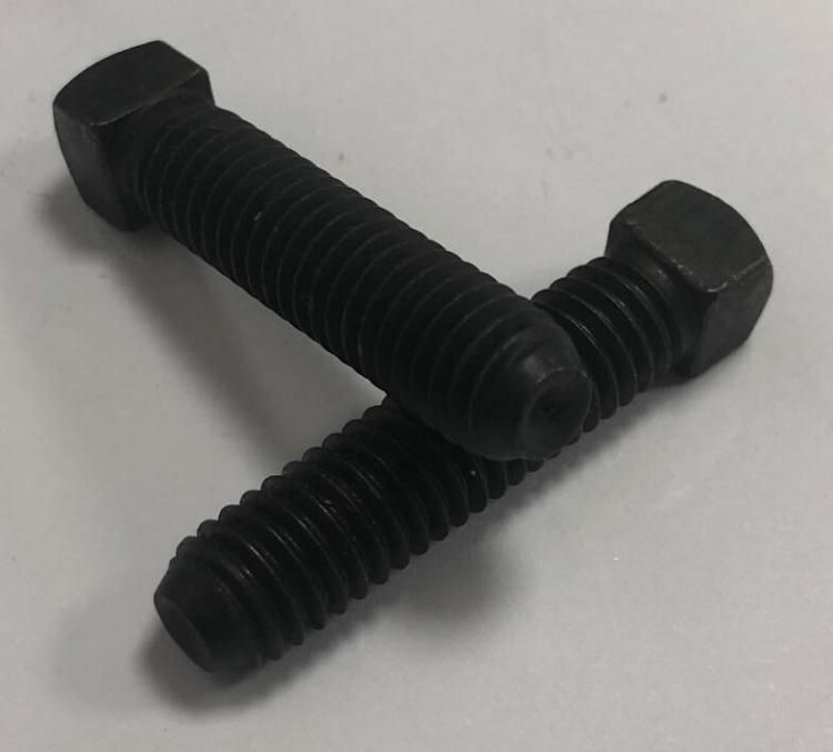 3/8 Square Head Set Screws Black Gr8.8 Asni18.6.2