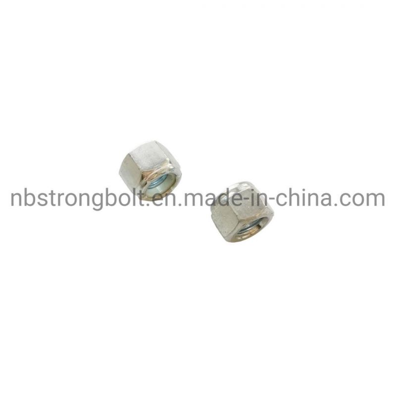 Nylon High Self-Locking Nut1/2 Unc-13ifi 100/107 White Zinc Cr3+