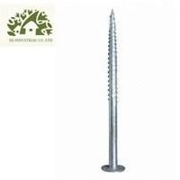 Galvanized Ground Screw for Fence, Timber Building, Bannerdegs-F002