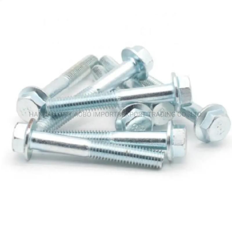 ANSI or DIN Standard Hex Flange Bolts (M6X20)