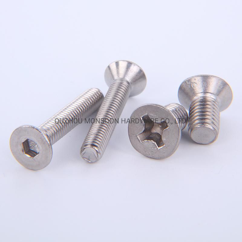 stainless Steel Flat Head Machine Screw