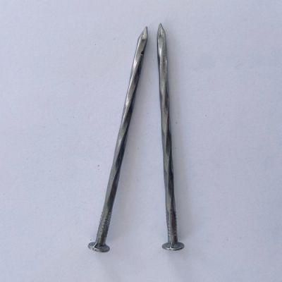 Twist Shank Common Wire Nails Checked Head Polished Tianjin Manufacture