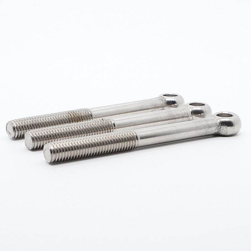 DIN/GB/ASTM SS304/316 Hardware Fastener Full Size Eye Bolt