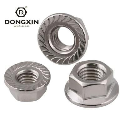 Hot Selling High Quality M5-M30 Stainless Steel Flange Nuts