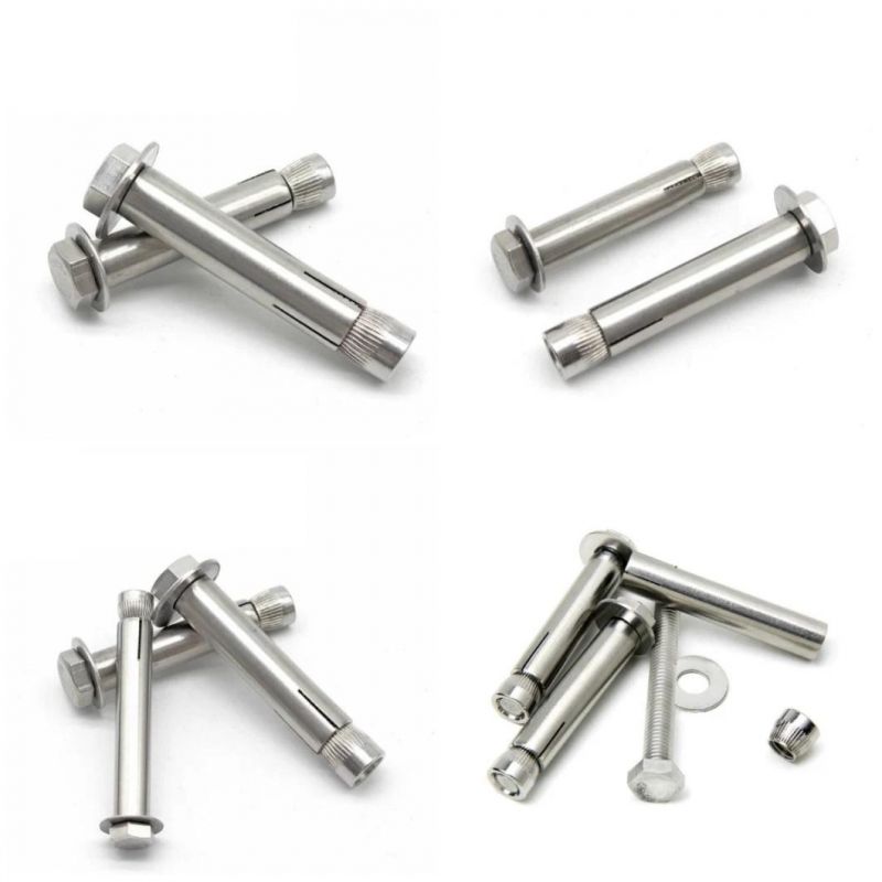Hexagon Head Expansion Bolt Hex Head Sleeve Anchor Bolts