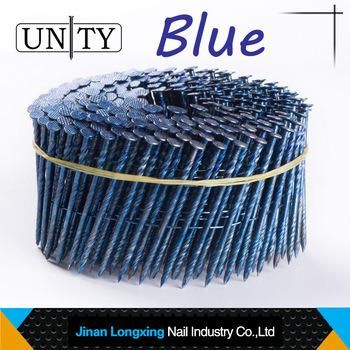 Factory Price Diamond Point Screw Shank Coil Nails for Pallet and Woodwork