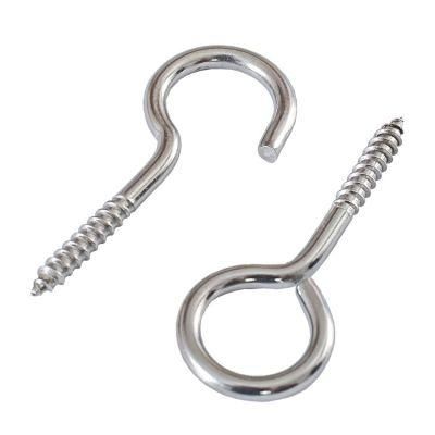 Lifting Swivel Titanium Open Eye Bolts Wood Eye Screws