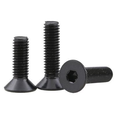 Black Bolt/ Hex Socket Countersunk Head Machine Screws/DIN7991countersunk Head Cap Screws
