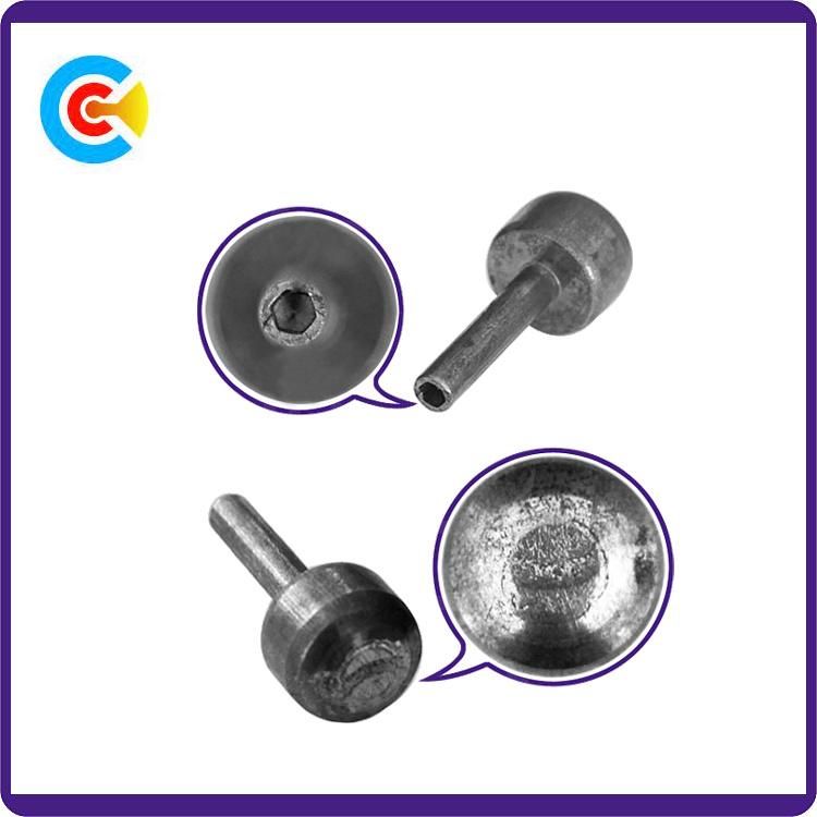 Set Screws Iron Nonstandard Cylindrical Head Hexagon Tail Pin