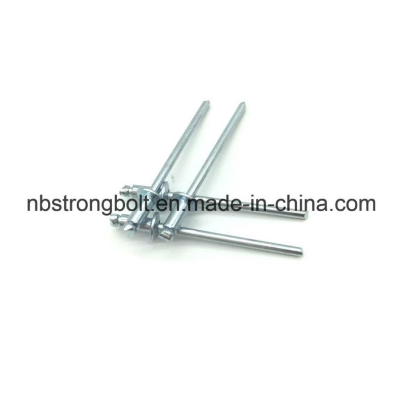 Aluminium Steel Open Type Round Head Blind Rivet