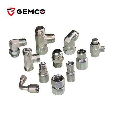 1CO metric thread bite type tube brass fittings