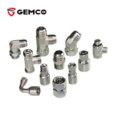 1CO metric thread bite type tube brass fittings