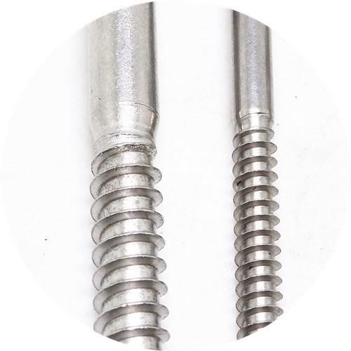 Stainless Steel 304 316 Half Thread Hex Head Wood Screws