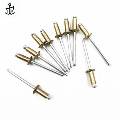 Metric Regular and Large Protruding Head Style Structural Flush Break Pull Mandrel Self-Plugging Blind Rivets Made in China