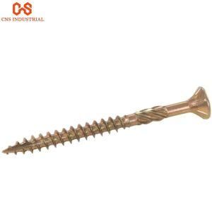 Self Tapping Screws Countersunk Head Yellow Zinc Chipboard Screw