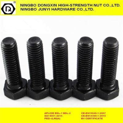 Black 12.9 Full Thread Hex Bolts with DIN933