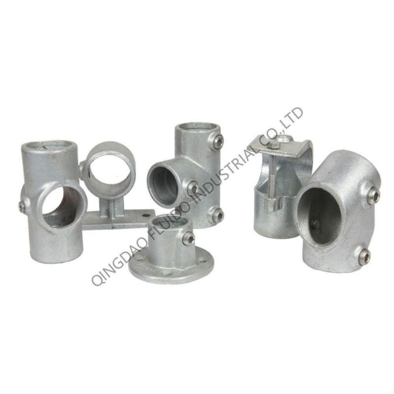 Galvanized Malleable Iron Connector Pipe Clamps Made in China