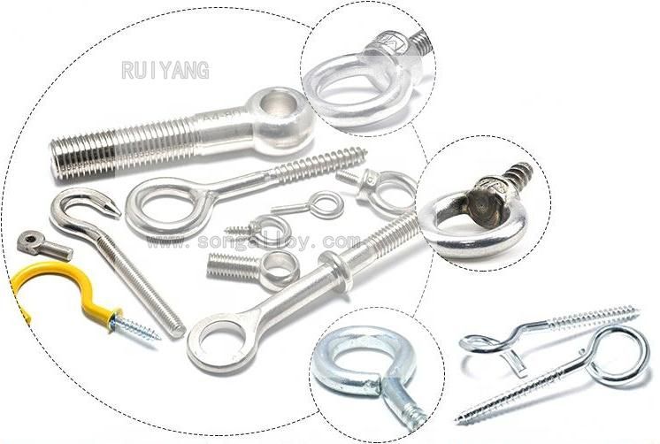 Hardware Rigging DIN580 Stainless Steel Lifting Eye Bolt M16