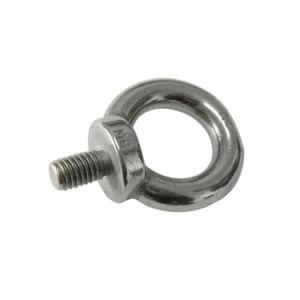 High Polished Stainless Steel AISI304 AISI316 DIN580 Lifting Metric Eye Bolts M8