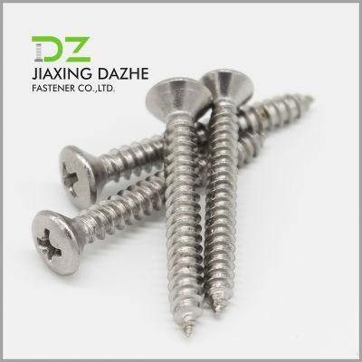 Stainless Steel Screw Oval Countersunk Head Self Tapping Screws
